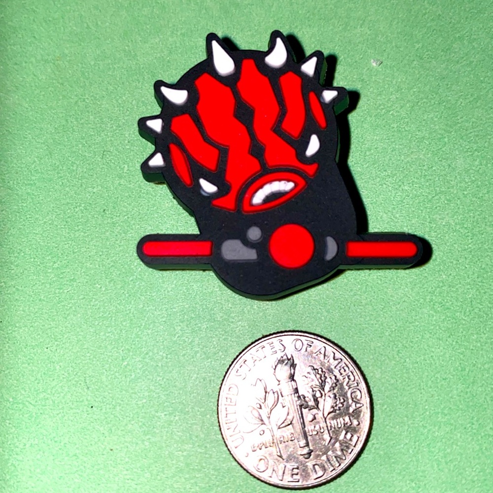 (10 for $15) DARTH MAUL Star Wars The Mandalorian Crocs Shoe Charms